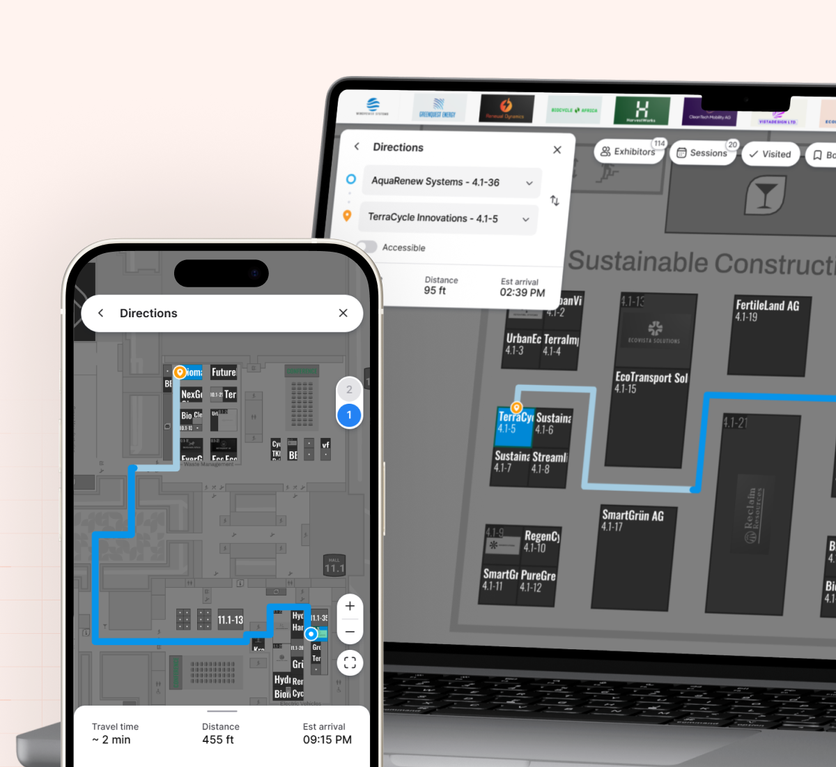 Wayfinding — LocoMaven feature screenshot